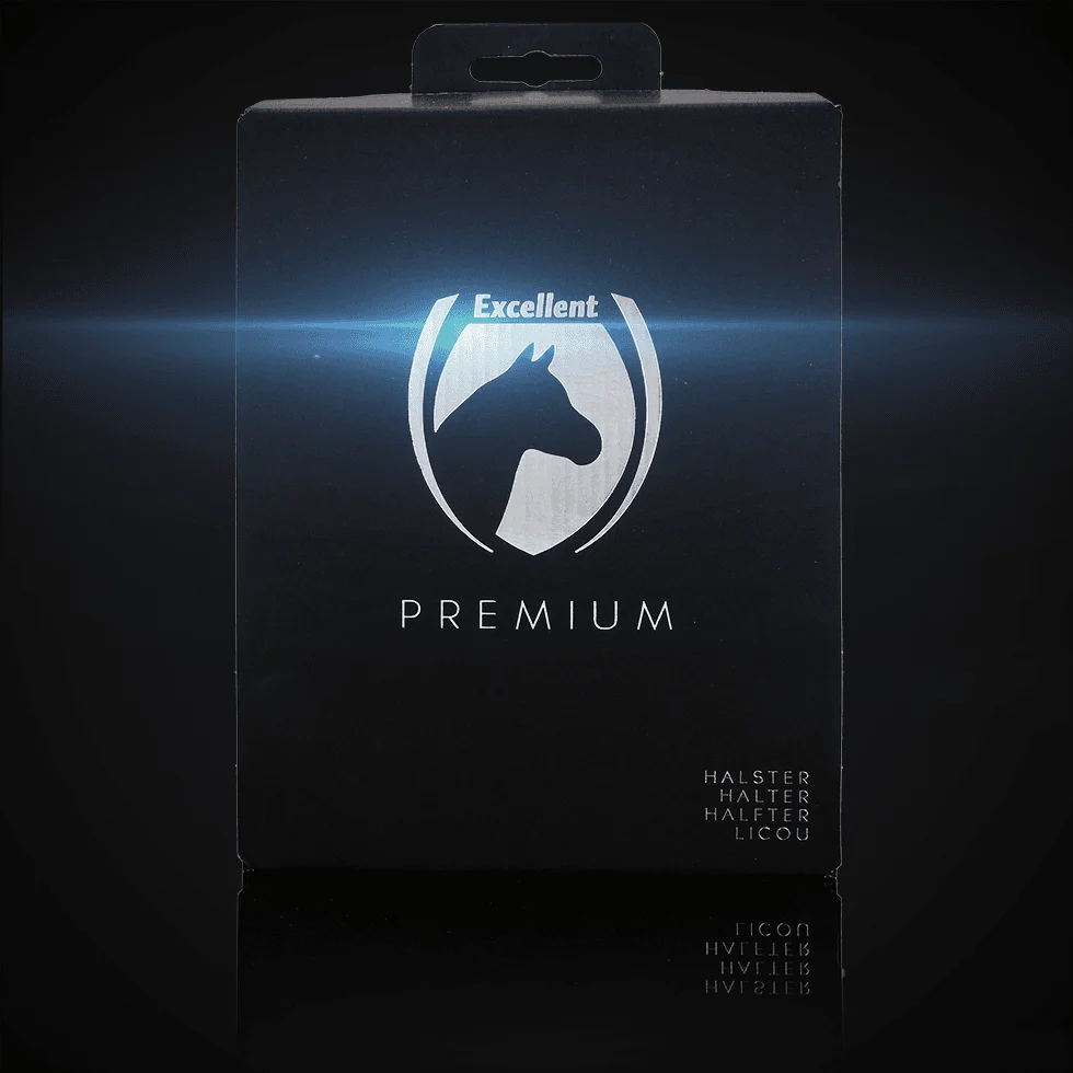 Capezza in nylon con dettagli riflettenti blu XS – Excellent Premium - immagine 3