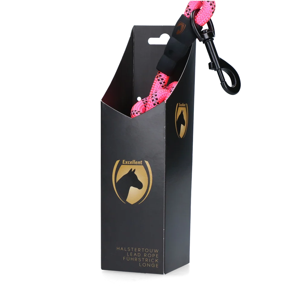 Longhina con dettagli riflettenti, rosa, 2 m – Excellent Exclusive Reflective - immagine 1