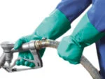 Guanti da lavoro in nitrile resistenti agli agenti chimici, taglia 9 L, 33 cm – Sol-Vex - immagine 2