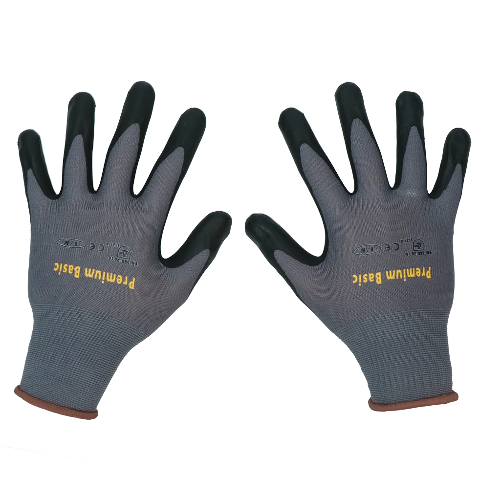 Guanti da lavoro con rivestimento in schiuma di nitrile, taglia S (7) – Keron Premium Basic - immagine 1