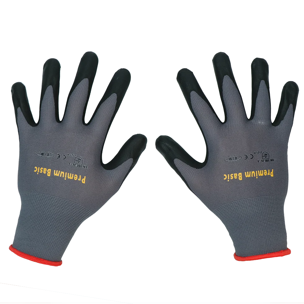 Guanti da lavoro con rivestimento in schiuma di nitrile, taglia M (8) – Keron Premium Basic - immagine 1