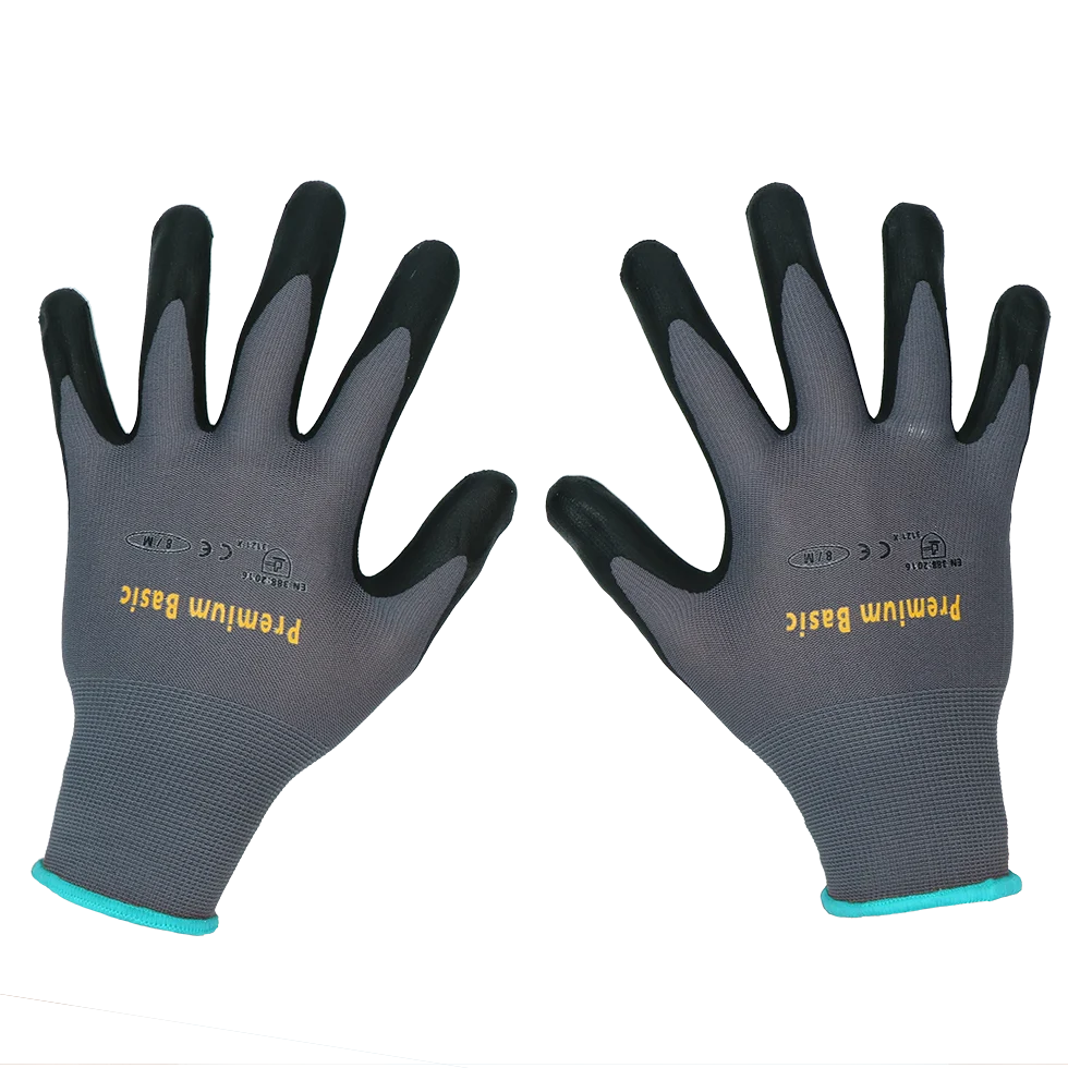 Guanti da lavoro in nylon con rivestimento in schiuma di nitrile, taglia XXL (11) – Keron Premium Basic - immagine 1