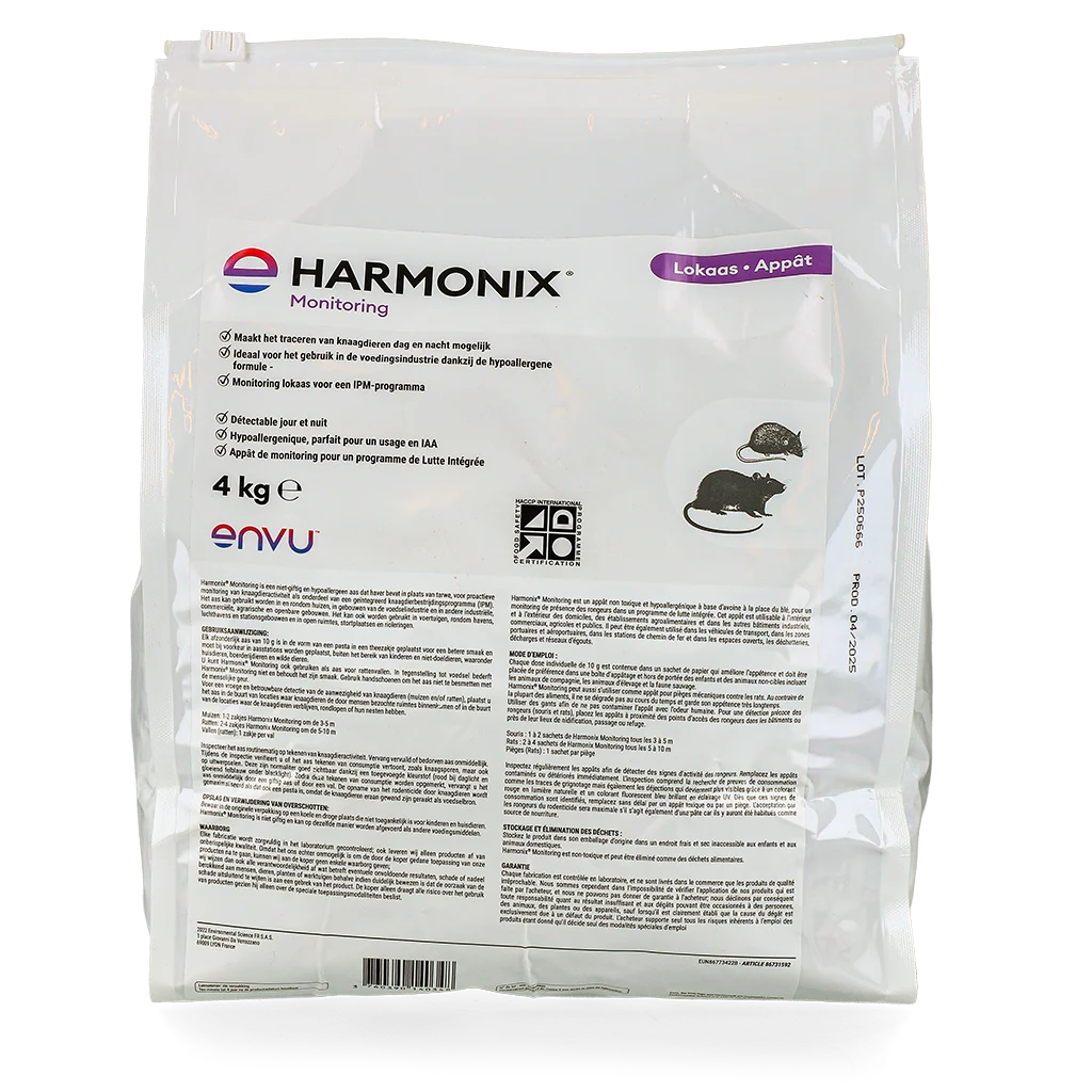 Pasta esca per il monitoraggio, senza veleno, 4 kg – Bayer Harmonix Monitoring Paste - immagine 1