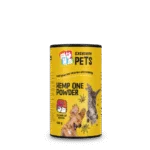 Polvere di fiori di canapa per cani e gatti con carruba, 100 g – Excellent Pets Hemp One Powder