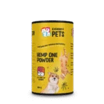 Polvere di fiori di canapa per cani e gatti con carruba, 250 g – Excellent Pets Hemp One Powder