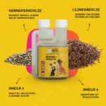 Miscela di oli per cani e gatti con olio di semi di canapa, 100 ml – Excellent Pets HempOne + Omega Oil - immagine 5
