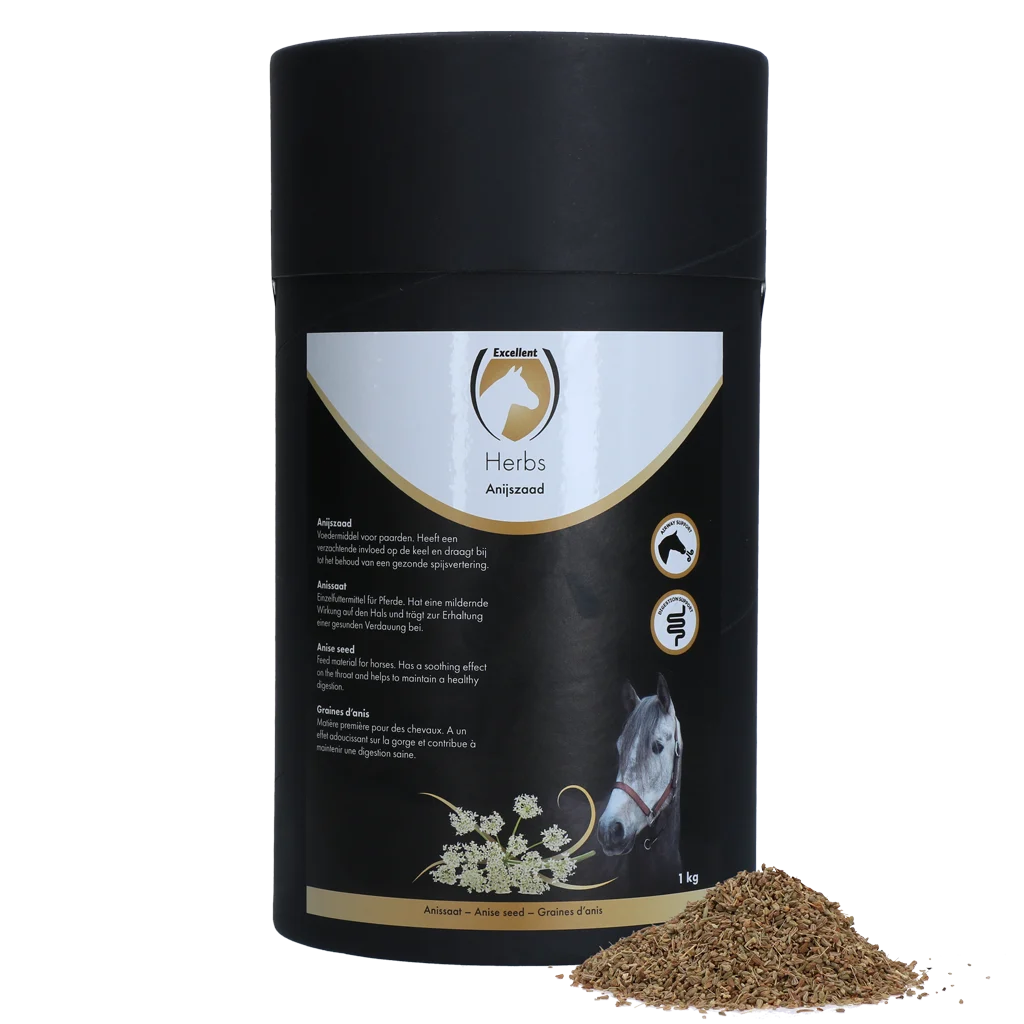 Semi di anice per cavalli, 1 kg – Excellent Horse Herbs Anijszaad - immagine 1