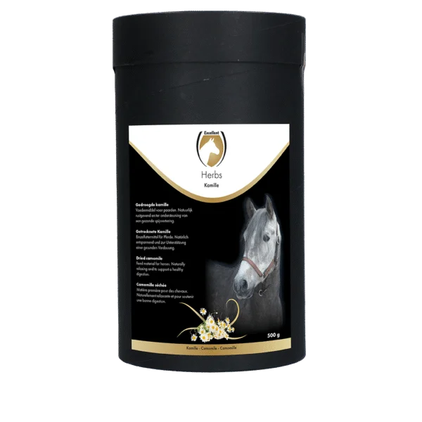 Camomilla per cavalli, per il rilassamento, 500 g – Excellent Horse Herbs Kamille