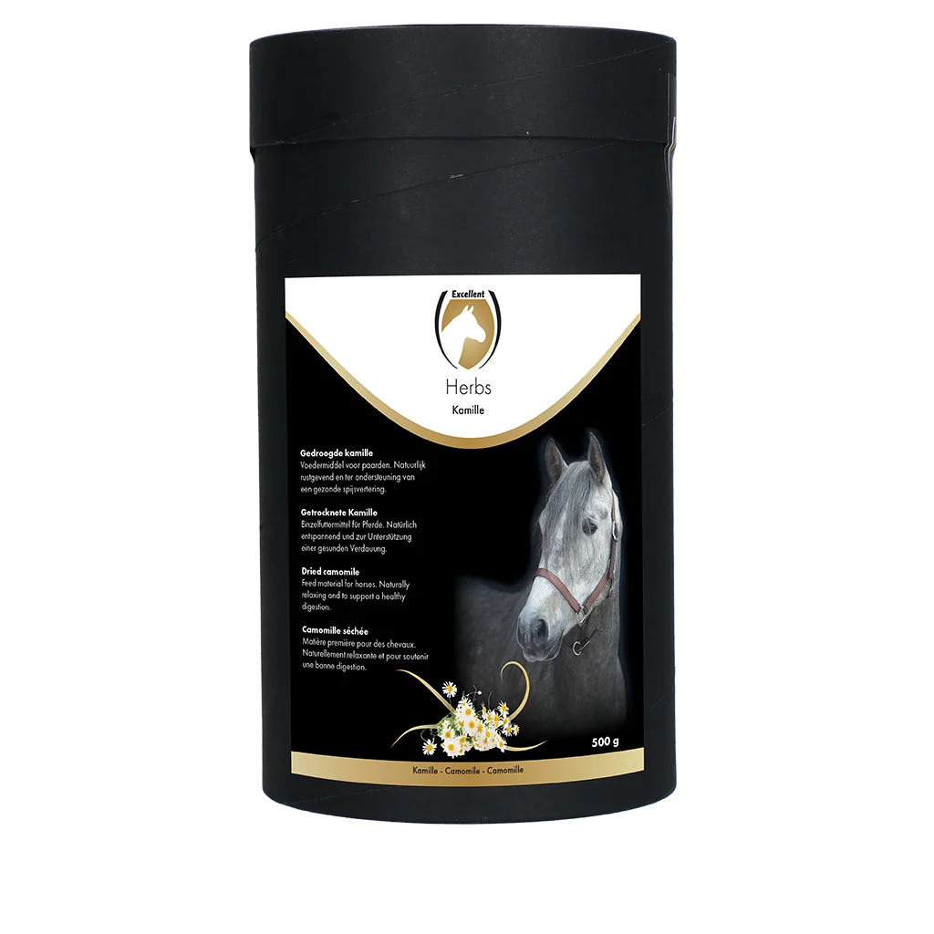 Camomilla per cavalli, per il rilassamento, 500 g – Excellent Horse Herbs Kamille - immagine 1