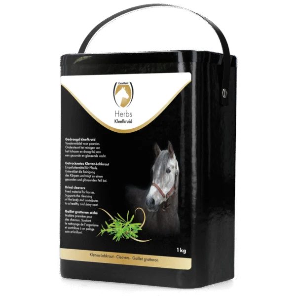 Attaccamani per Cavalli, per un Mantello Lucido, 1 kg – Excellent Horse Herbs Kleefkruid