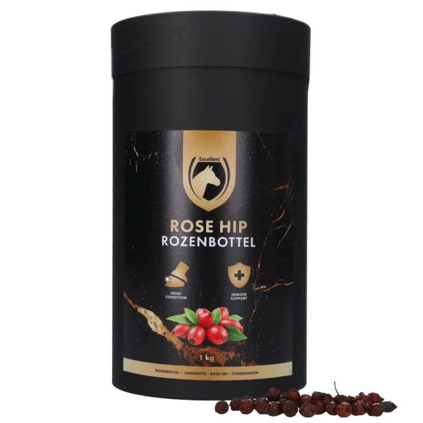 Rosa canina per cavalli, per il mantenimento di zoccoli sani, 1 kg – Excellent Horse Herbs Rosa canina