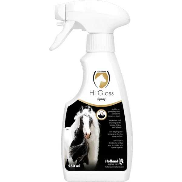 Spray lucidante districante per criniera e coda, 250 ml – Excellent Horse Hi Gloss Spray
