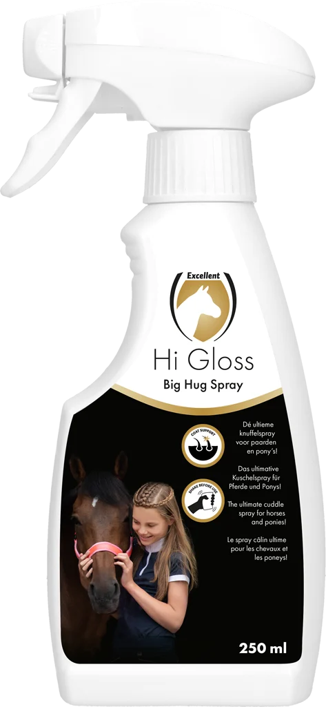 Spray alla lavanda per criniera e coda, 250 ml – Excellent Horse Hi Gloss Big Hug Spray - immagine 1