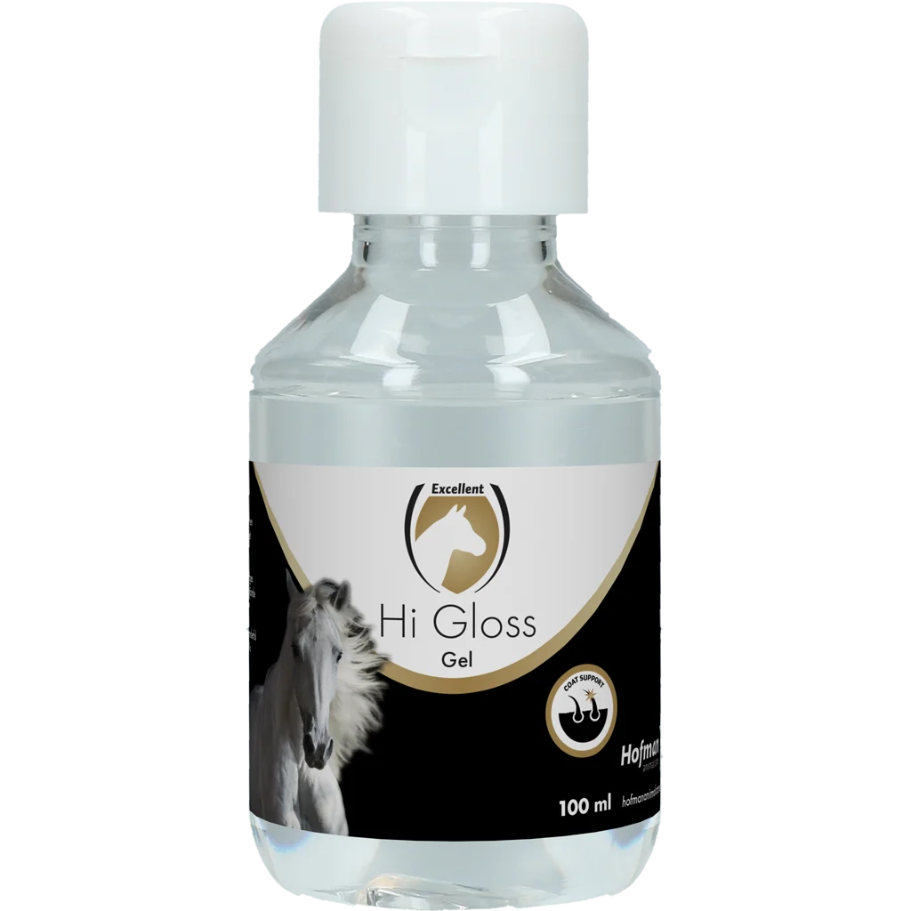 Gel lucidante per criniera e coda, 100 ml – Excellent Horse Hi Gloss Gel - immagine 1