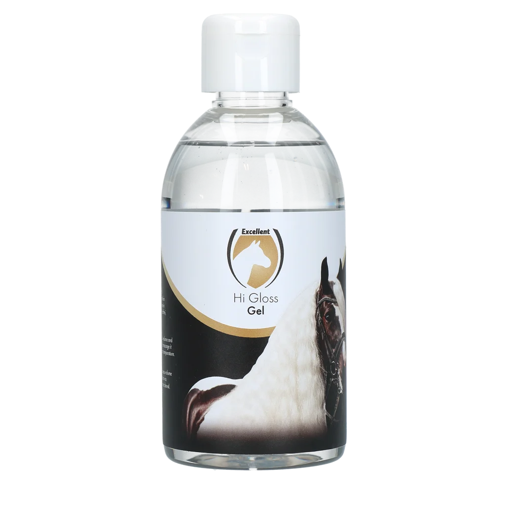 Gel lucidante per criniera e coda, 250 ml – Excellent Horse Hi Gloss Gel - immagine 1