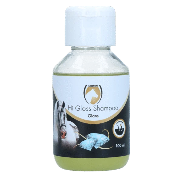 Shampoo per cavalli per un mantello lucido, 100 ml – Excellent Horse Hi Gloss Shampoo Original