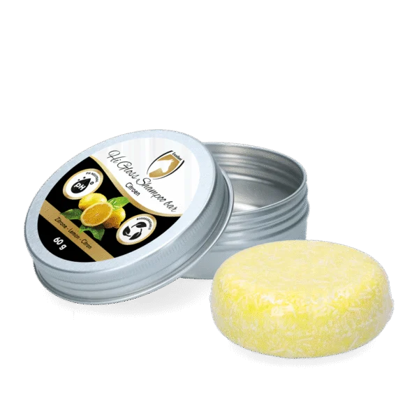 Shampoo solido per cavalli con balsamo, limone, 60 g – Excellent Horse Hi Gloss Shampoo Bar
