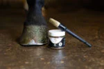 Smalto glitterato dorato per zoccoli, 150 ml – Excellent Horse Hi Gloss Glitter Hoof Polish - immagine 5
