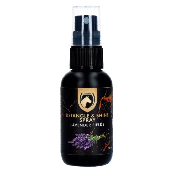 Spray districante per criniera e coda, 50 ml – Excellent Horse Detangle & Shine Spray Lavender Fields