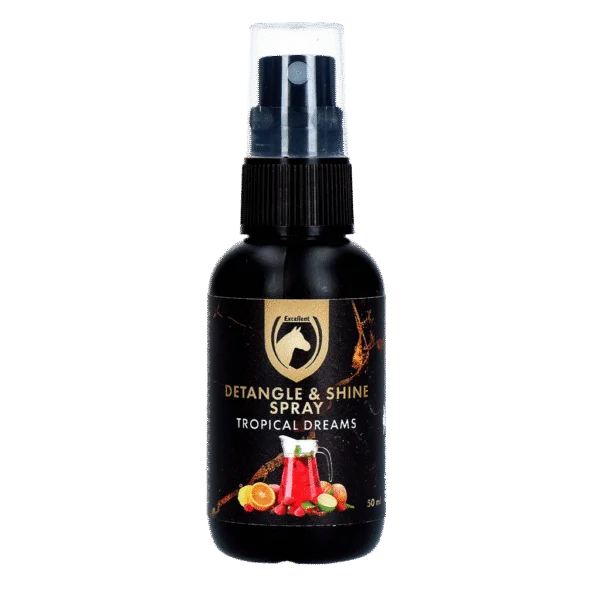 Spray districante per criniera e coda, 50 ml – Excellent Horse Detangle & Shine Spray Tropical Dreams