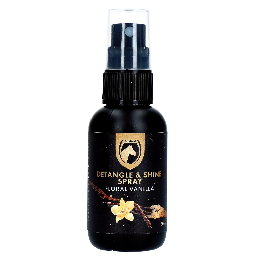 Spray districante per criniera e coda, confezione regalo 5 x 50 ml – Excellent Horse Detangle & Shine Spray - immagine 6