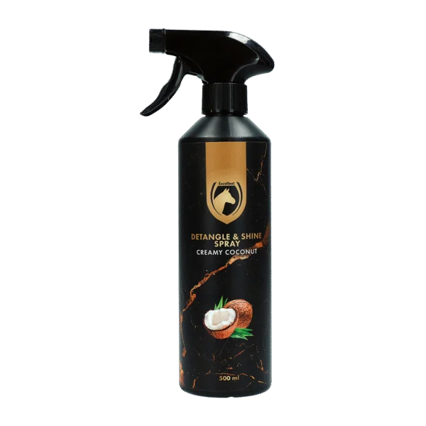 Spray districante per criniera e coda, 500 ml – Excellent Horse Detangle & Shine Spray Creamy Coconut