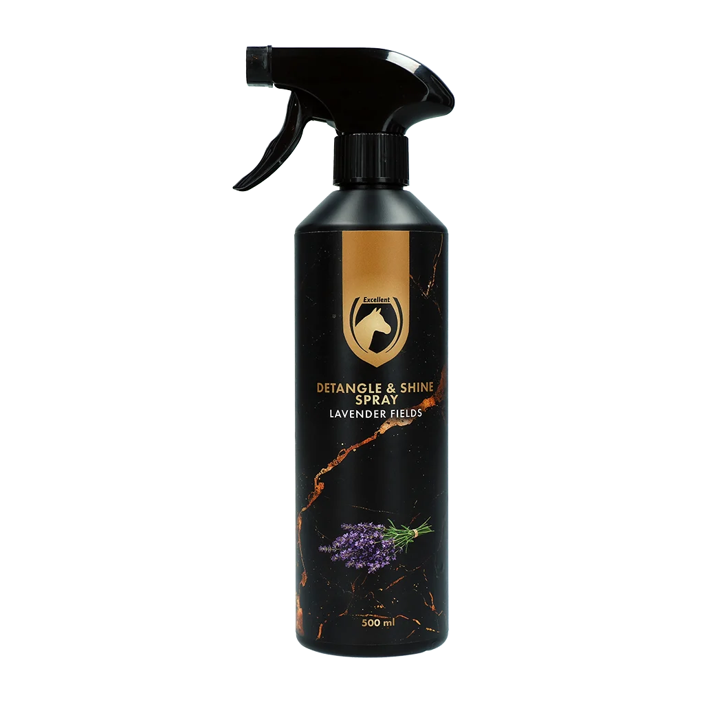 Spray districante per criniera e coda, 500 ml – Excellent Horse Detangle & Shine Spray Lavender Fields - immagine 1