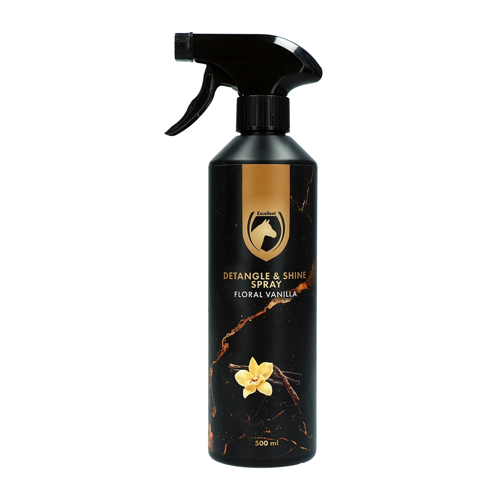 Spray districante per criniera e coda, 500 ml – Excellent Horse Detangle & Shine Spray Floral Vanilla - immagine 1