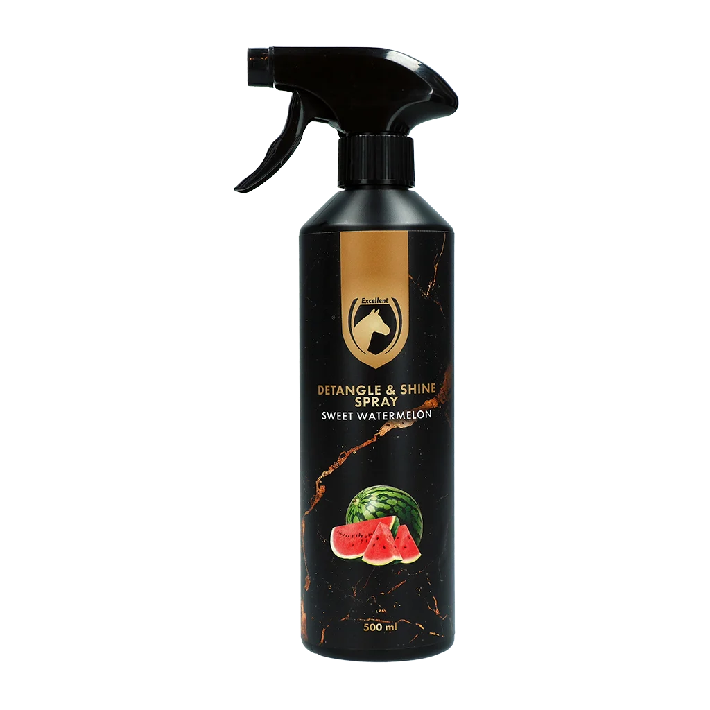 Spray districante per criniera e coda, 500 ml – Excellent Horse Detangle & Shine Spray Sweet Watermelon - immagine 1