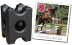 Blocco per ostacoli per l’allenamento di salto, 41,5 x 30 x 30 cm – Excellent Horse Cube - immagine 2