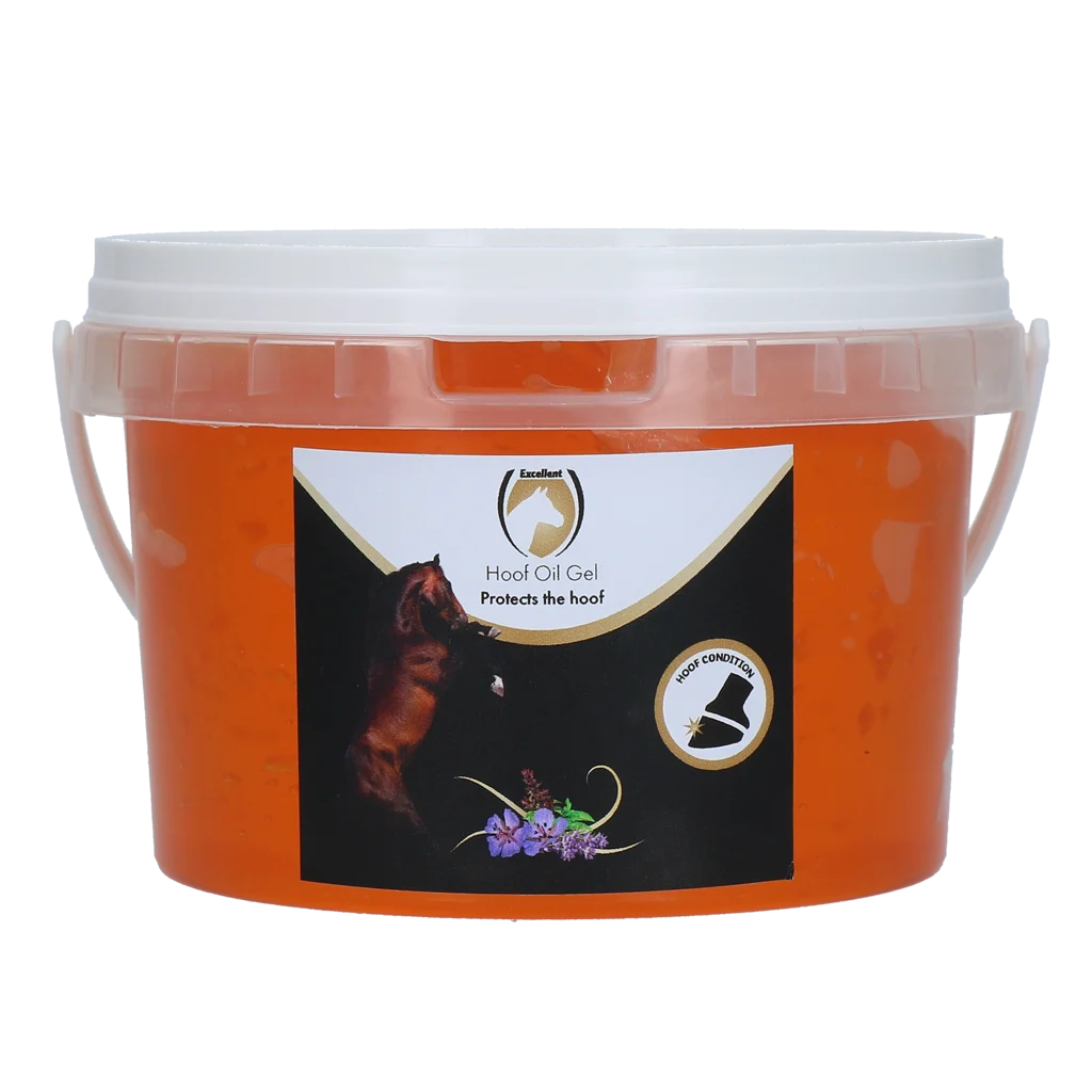 Gel per zoccoli con oli essenziali, 400 g – Excellent Horse Hoof Oil Gel - immagine 1