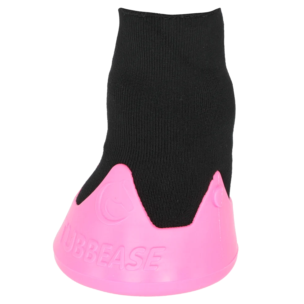 Stivaletto per zoccoli con velcro, rosa, 110 mm – Tubbease - immagine 1