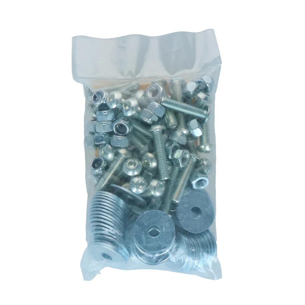 Set di viti per rastrelliera portafieno Ø 180 cm – Vplast Hooi Ring Feeder - immagine 1