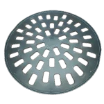 Coperchio per rastrelliera per fieno con 48 fori, Ø 126 cm – Ok-Plast Hooi Slow Feeder