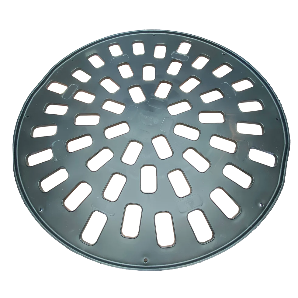 Coperchio per rastrelliera per fieno con 48 fori, Ø 126 cm – Ok-Plast Hooi Slow Feeder - immagine 1