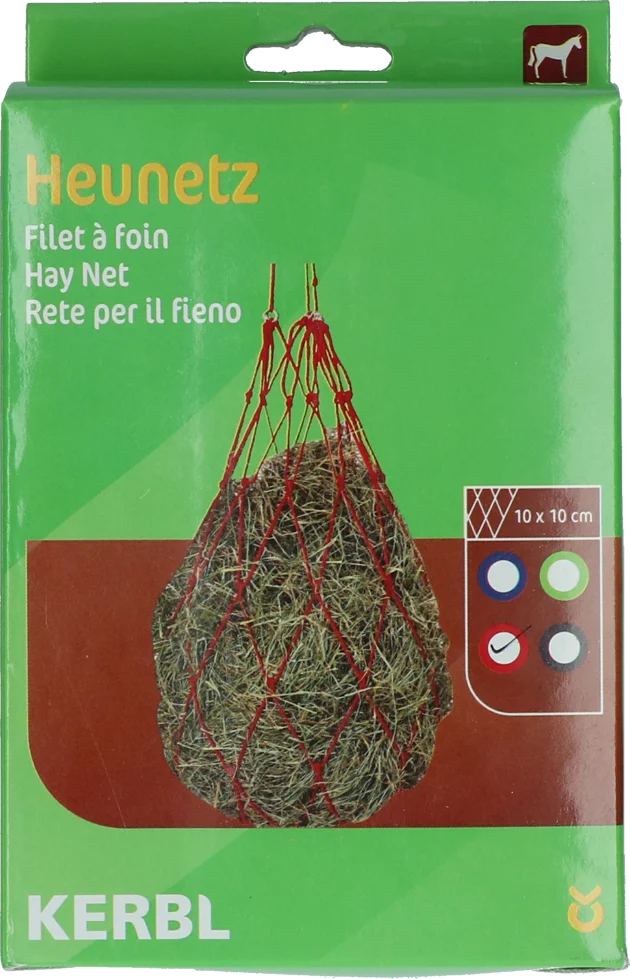 Rete da fieno Classic per cavalli, maglie da 10 x 10 cm - immagine 2