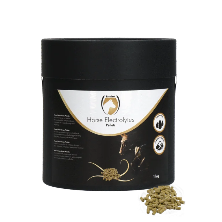 Pellet di elettroliti per cavalli, 1 kg – Excellent Horse Electrolytes Pellets