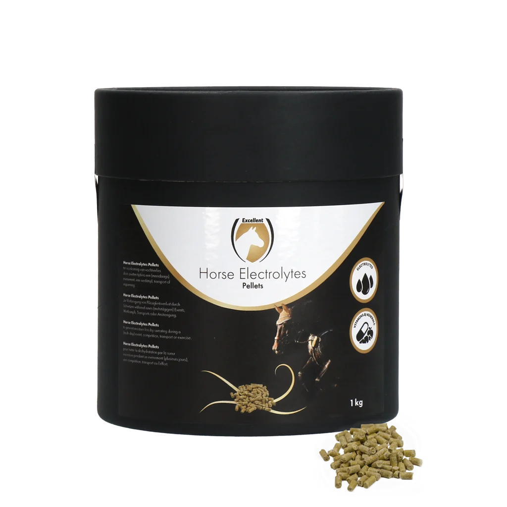 Pellet di elettroliti per cavalli, 1 kg – Excellent Horse Electrolytes Pellets - immagine 1