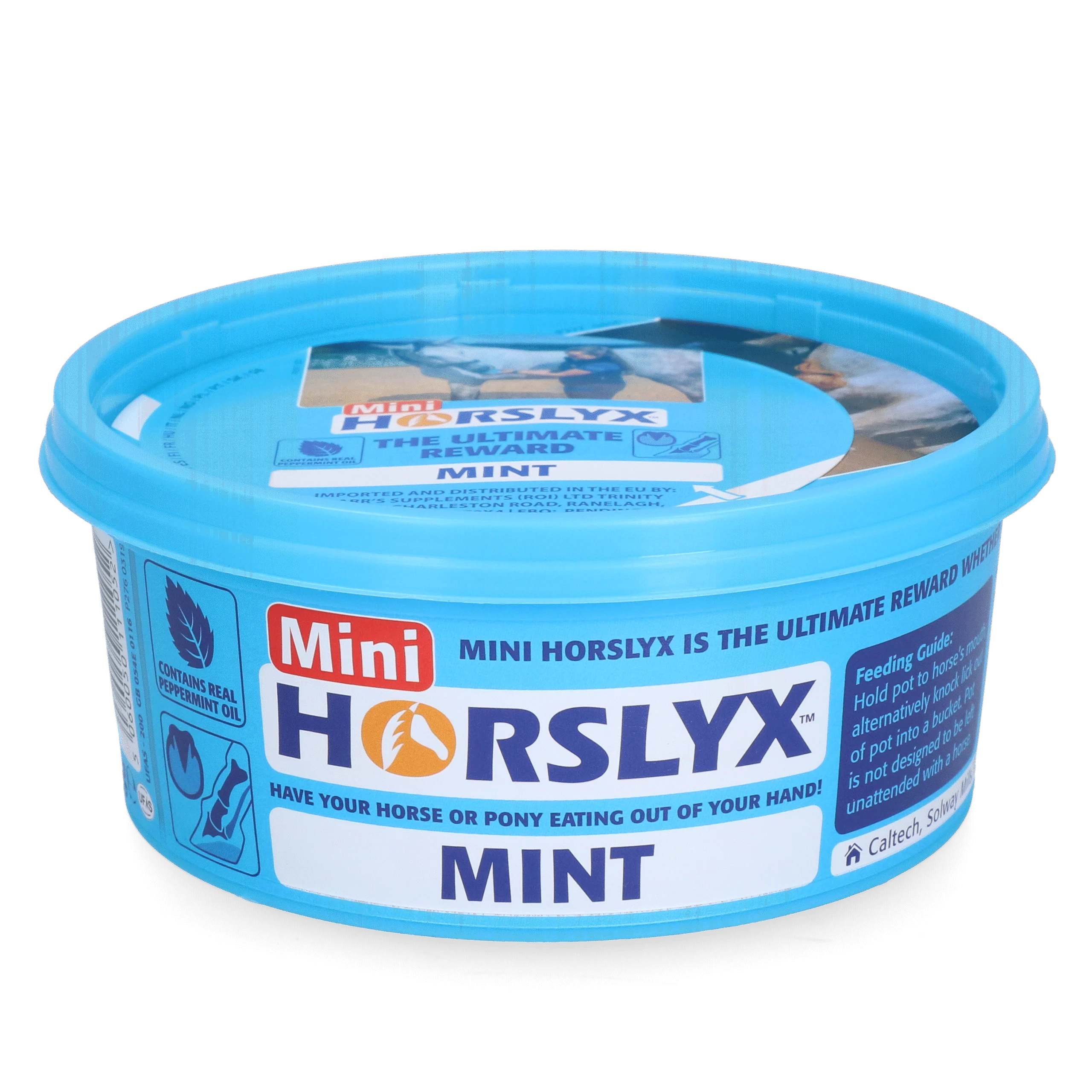 Leccornia per cavalli come ricompensa, 650 g – Horslyx Mini alla menta - immagine 1