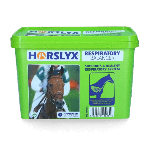 Leccornia per cavalli come ricompensa, 5 kg – Horslyx Respiratory Balancer