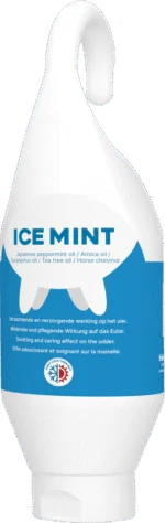 Gel per la mammella con olio di menta piperita in tubo appendibile, 500 ml – Vet Animal Care Ice Mint