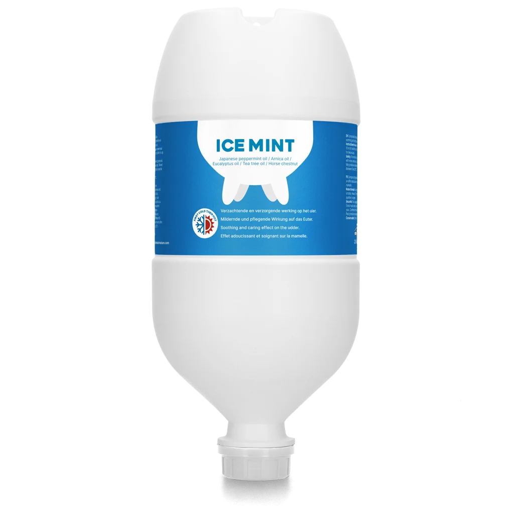 Gel per mammella con olio di menta piperita, 2,5 l – Vet Animal Care Ice Mint - immagine 1