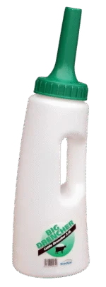Bottiglia per somministrazione Easy Drencher Big per bovini e vitelli, completa, 2,5 l, verde