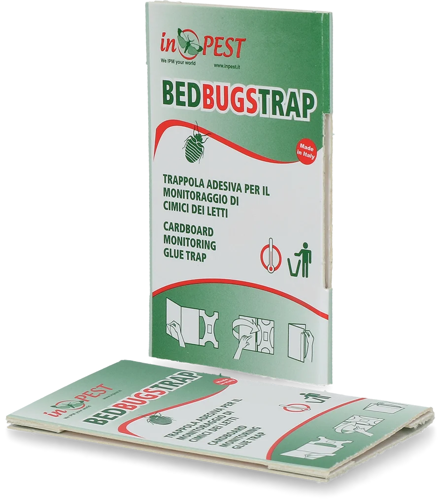Trappole di monitoraggio per cimici dei letti con superficie adesiva, 16 x 8,5 cm, 10 pezzi – Hofman Pest Control - immagine 1