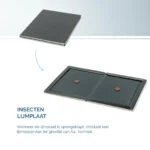 Piastra collante per insetti a libro, nera, 22 x 17 cm – Hofman Pest Control - immagine 4