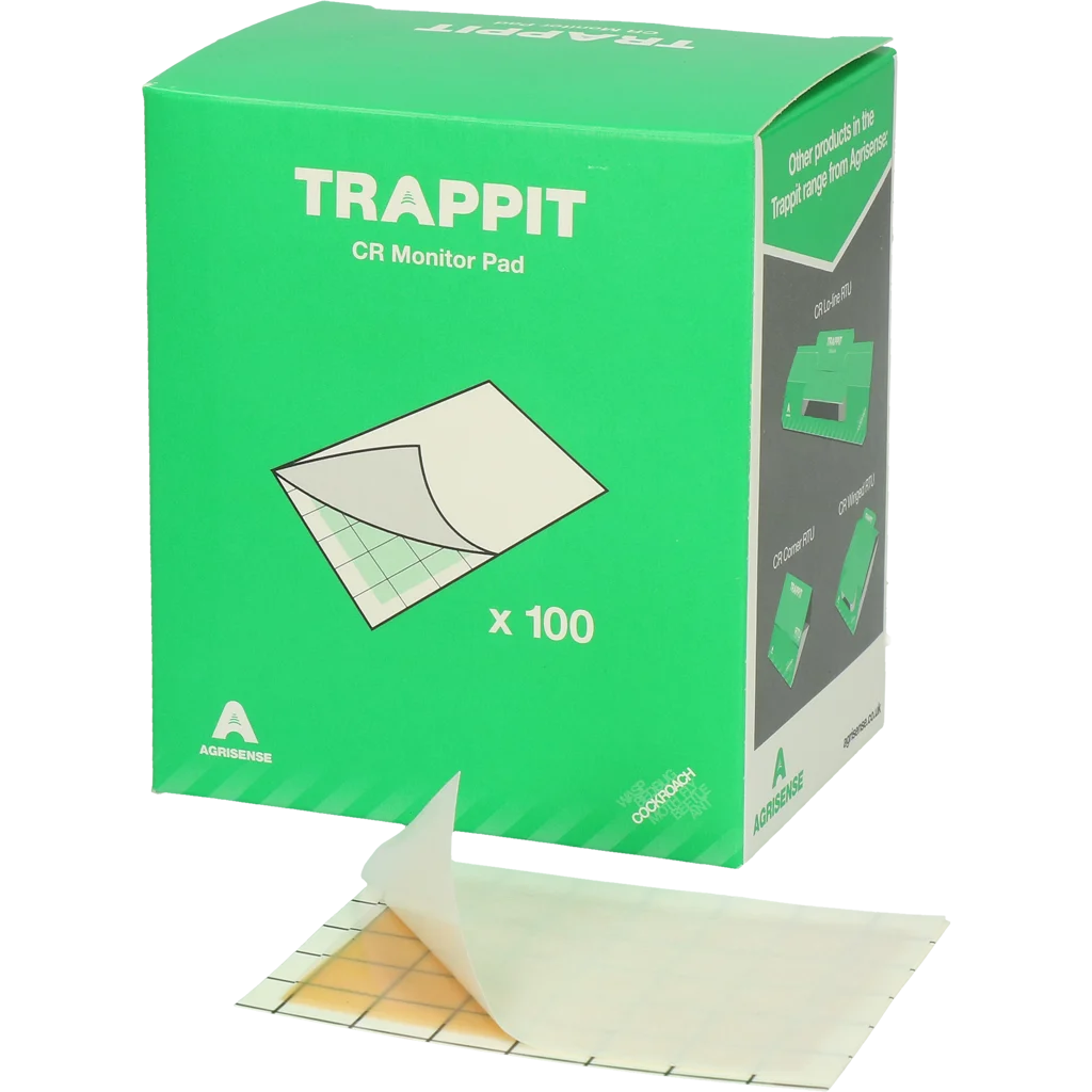 Piastra adesiva per insetti con attrattivo, 7,5 x 6 cm – Hofman Pest Control - immagine 1