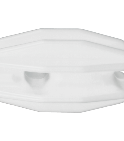 Isolatore angolare e tenditore terminale per filo elettrico, corda e nastro, bianco – ZoneGuard