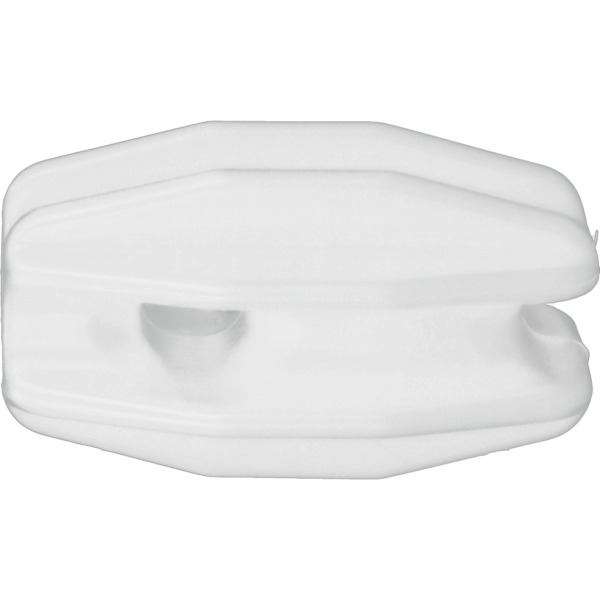 Isolatore angolare e tenditore terminale per filo elettrico, corda e nastro, bianco – ZoneGuard
