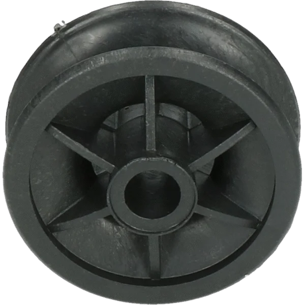 Isolatore angolare in plastica, diametro esterno 42 mm, nero – ZoneGuard