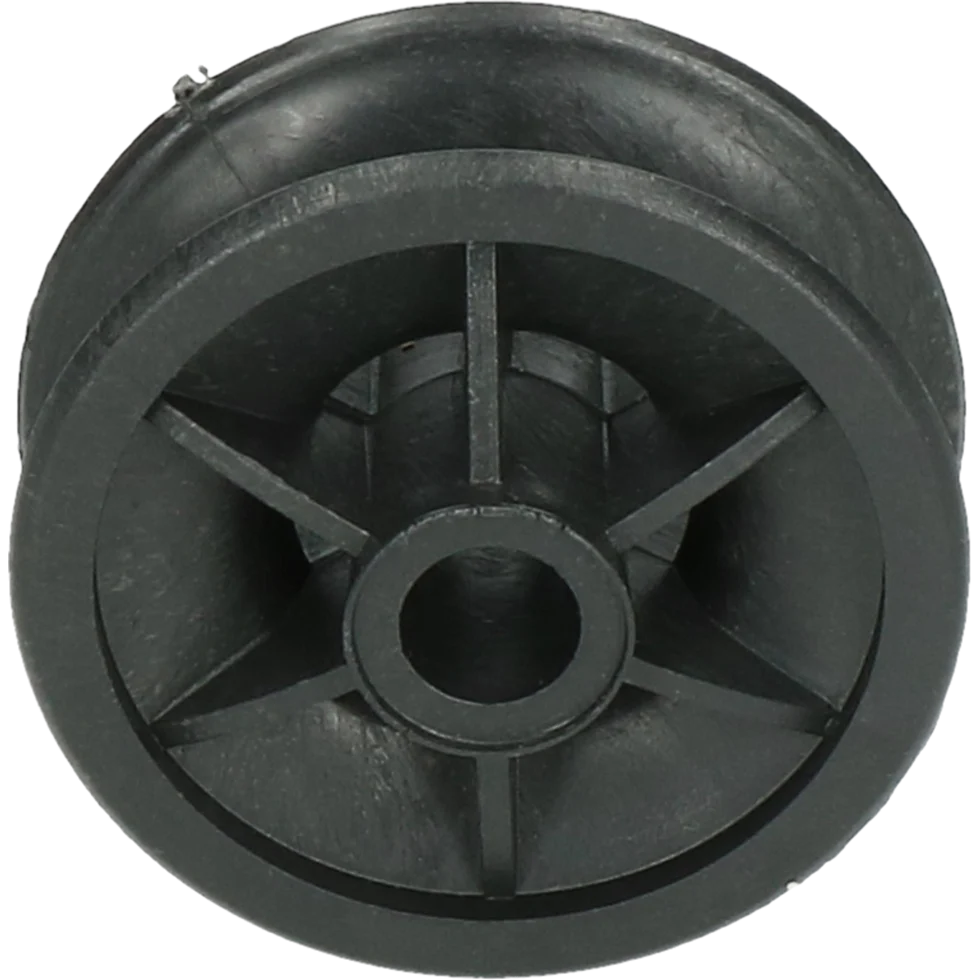 Isolatore angolare in plastica, diametro esterno 42 mm, nero – ZoneGuard - immagine 1